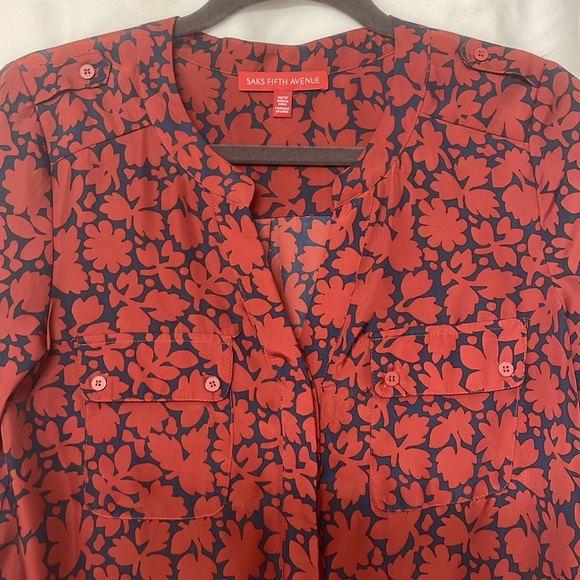 Saks Fifth Avenue Button Down Shirt - Picture 3 of 7